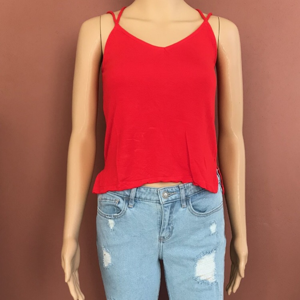 H&M Divided red top size XS gently used